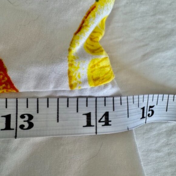 Banana Republic White w Yellow Lemons Cotton Dress - Picture 13 of 15